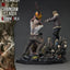 Resident Evil 4 Ultimate Premium Masterline Series Statue 1/4 Leon S. Kennedy vs. Chainsaw Villager 76 cm