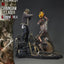 Resident Evil 4 Ultimate Premium Masterline Series Statue 1/4 Leon S. Kennedy vs. Chainsaw Villager Bonus Ver. 76 cm