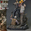 Resident Evil 4 Ultimate Premium Masterline Series Statue 1/4 Leon S. Kennedy vs. Chainsaw Villager Bonus Ver. 76 cm