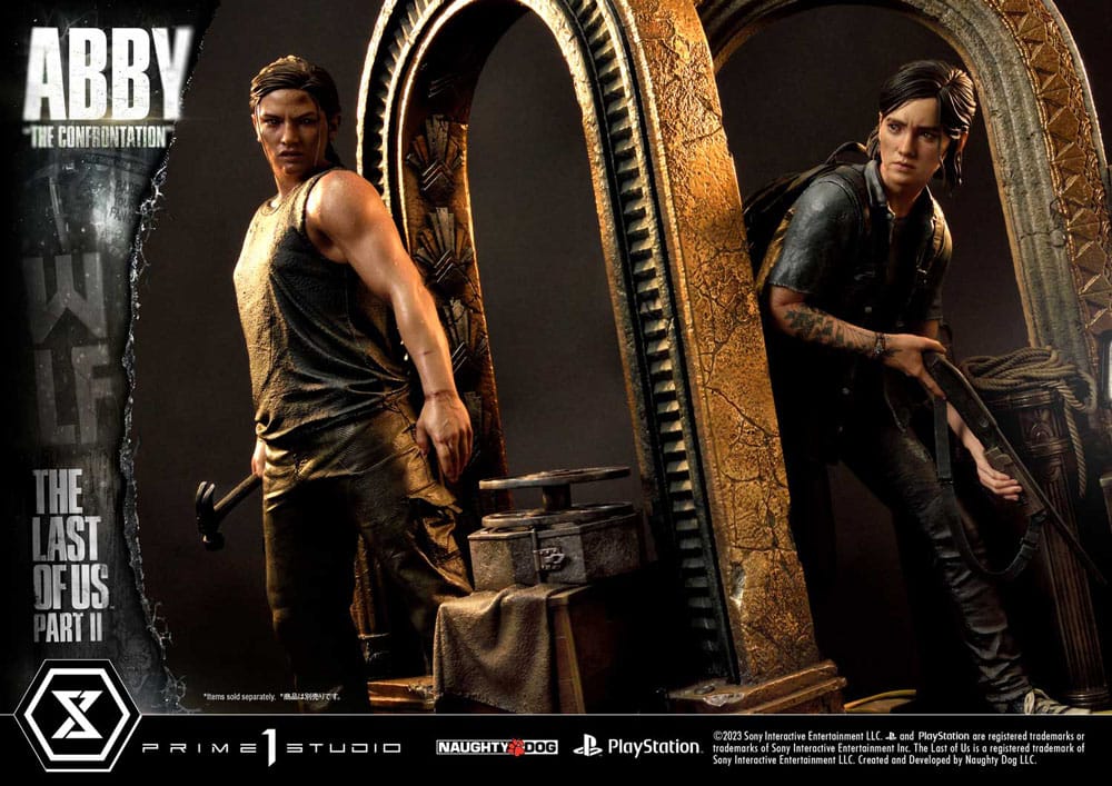 The Last of Us Part II Ultimate Premium Masterline Series Statue 1/4 Abby "The Confrontation" Regular Version 58 cm