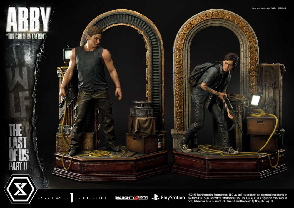 The Last of Us Part II Ultimate Premium Masterline Series Statue 1/4 Abby "The Confrontation" Regular Version 58 cm