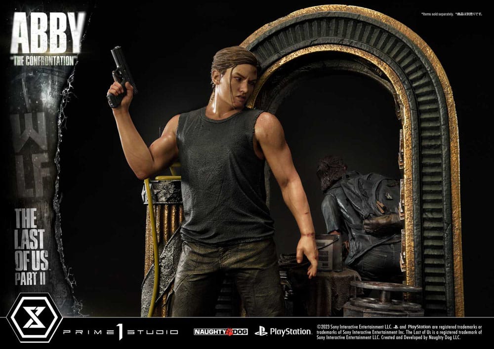 The Last of Us Part II Ultimate Premium Masterline Series Statue 1/4 Abby "The Confrontation" Regular Version 58 cm