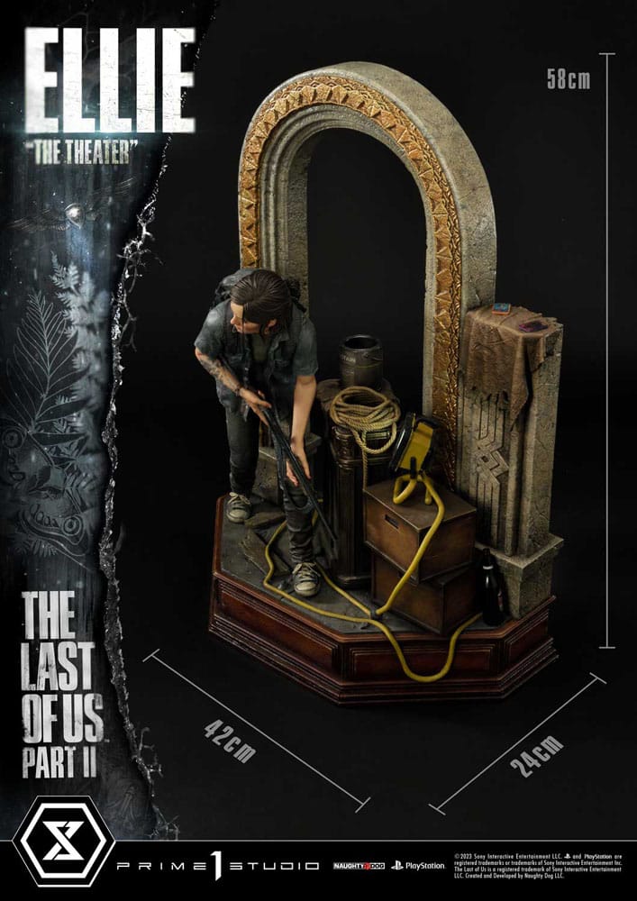 The Last of Us Part II Ultimate Premium Masterline Series Statue 1/4 Ellie "The Theater" Regular Version 58 cm