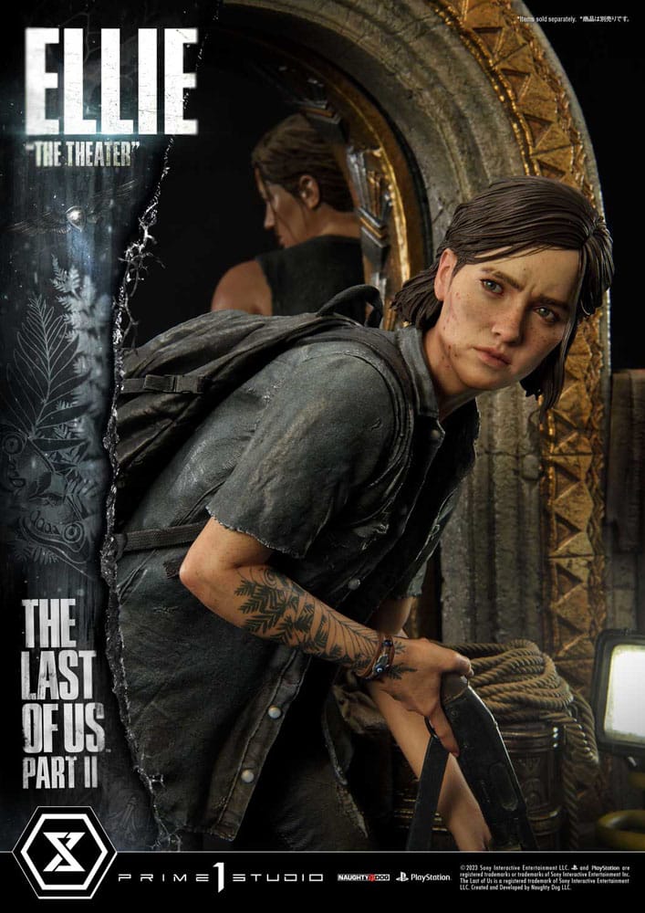 The Last of Us Part II Ultimate Premium Masterline Series Statue 1/4 Ellie "The Theater" Bonus Version 58 cm