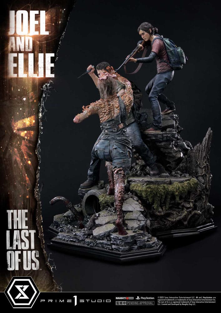 The Last of Us Part I Ultimate Premium Masterline Series Statue 1/4 Joel &amp; Ellie (The Last of Us Part I) 73 cm