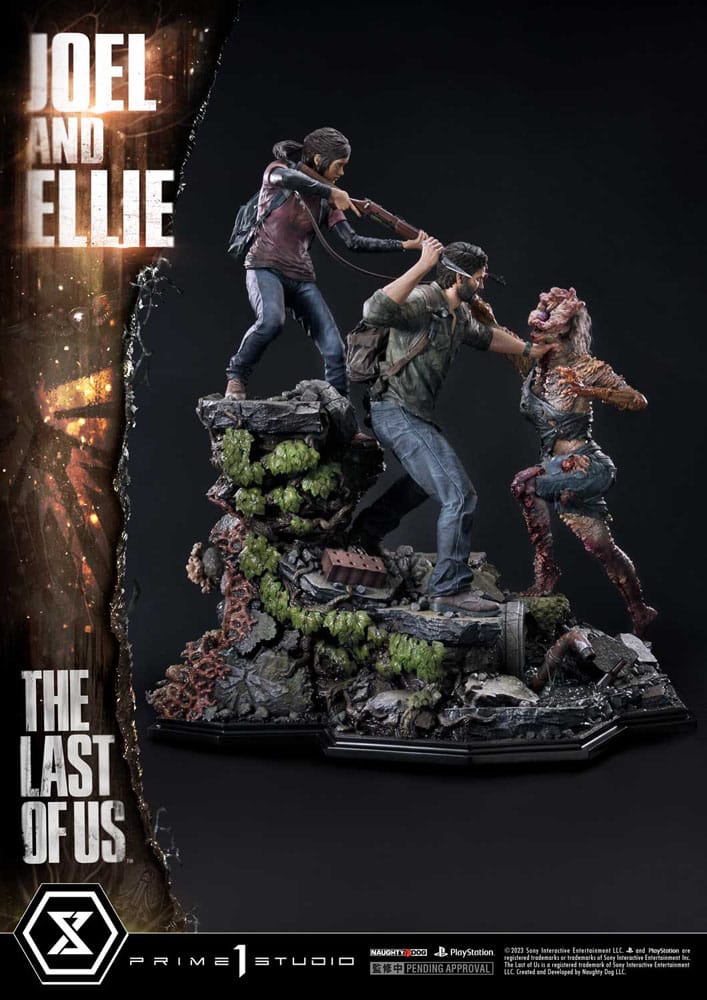 The Last of Us Part I Ultimate Premium Masterline Series Statue 1/4 Joel &amp; Ellie (The Last of Us Part I) 73 cm