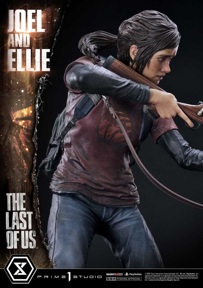 The Last of Us Part I Ultimate Premium Masterline Series Statue Joel & Ellie Deluxe Version (The Last of Us Part I) 73 cm