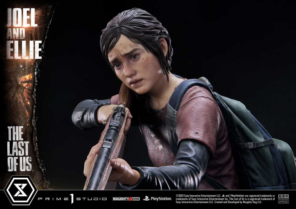 The Last of Us Part I Ultimate Premium Masterline Series Statue Joel & Ellie Deluxe Version (The Last of Us Part I) 73 cm