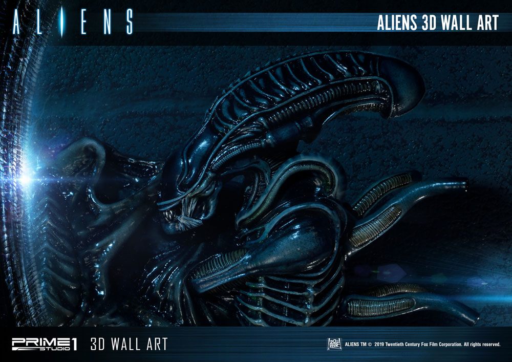 Aliens 3D Wall Art 32 x 50 cm