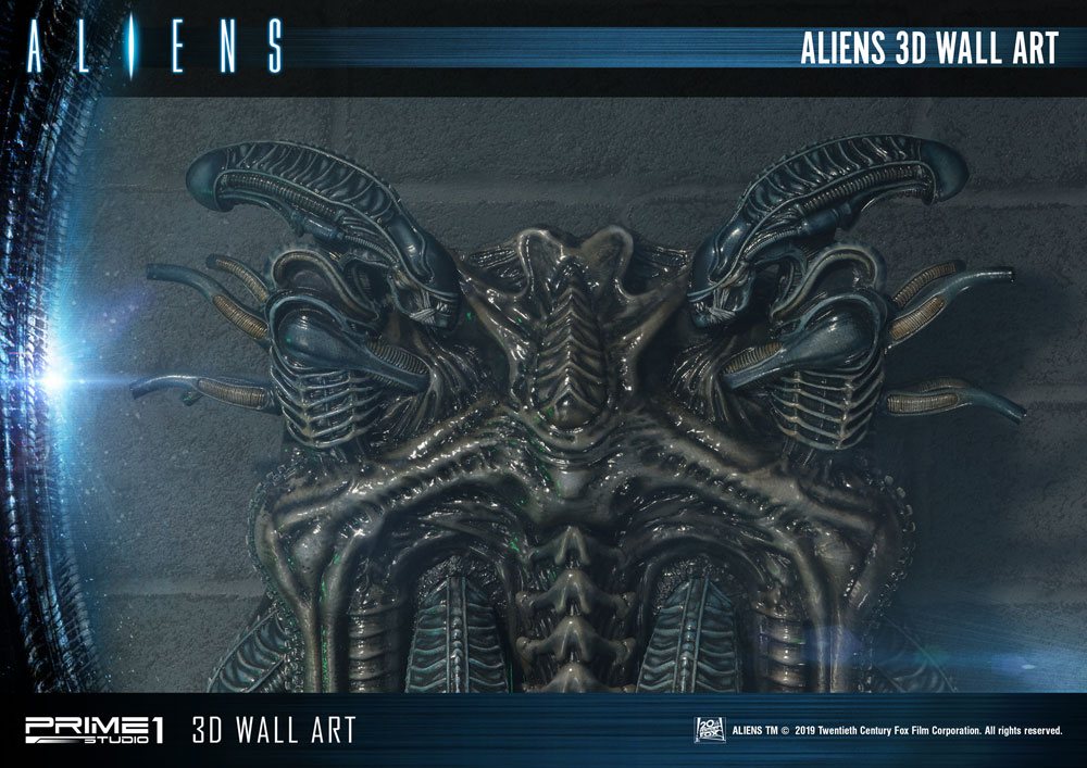 Aliens 3D Wall Art 32 x 50 cm