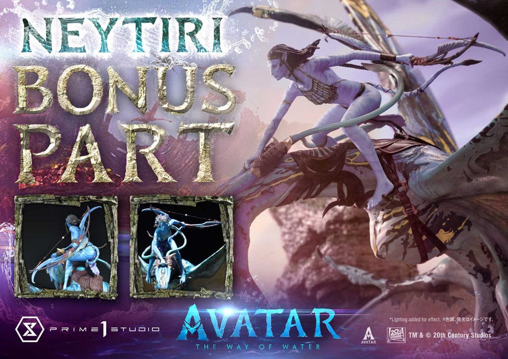 Avatar: The Way of Water Statue Neytiri Bonus Version 77 cm - Severely damaged packaging