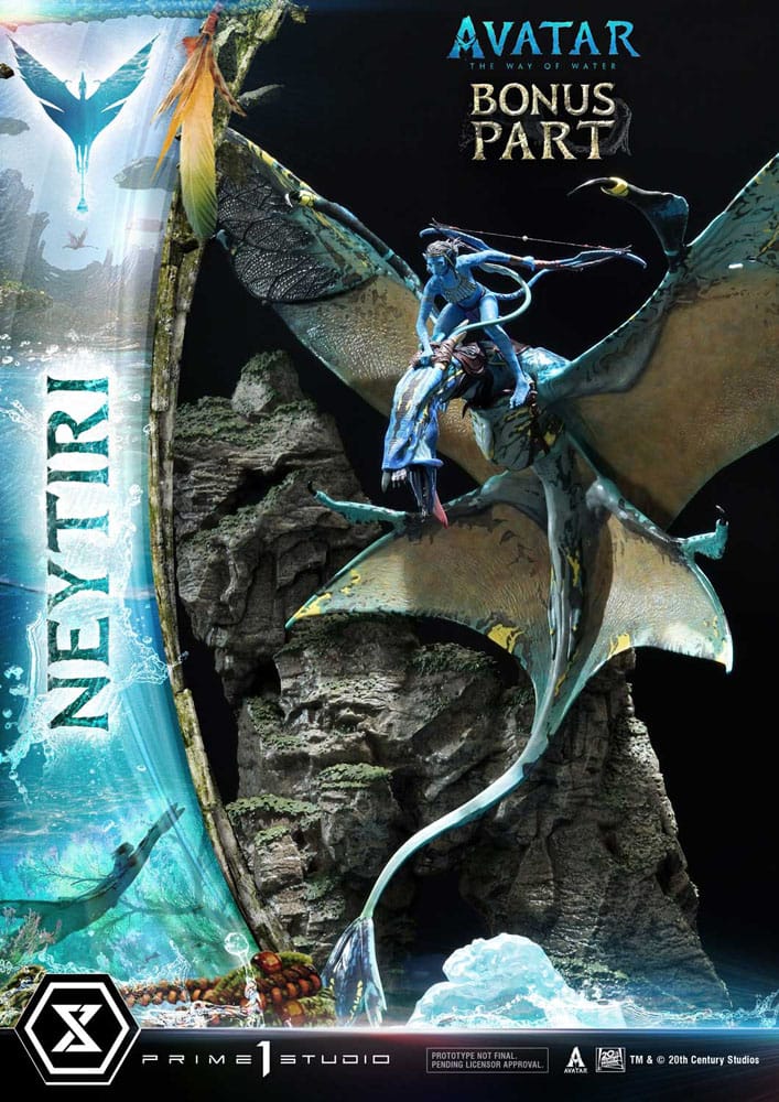 Avatar: The Way of Water Statue Neytiri Bonus Version 77 cm - Severely damaged packaging