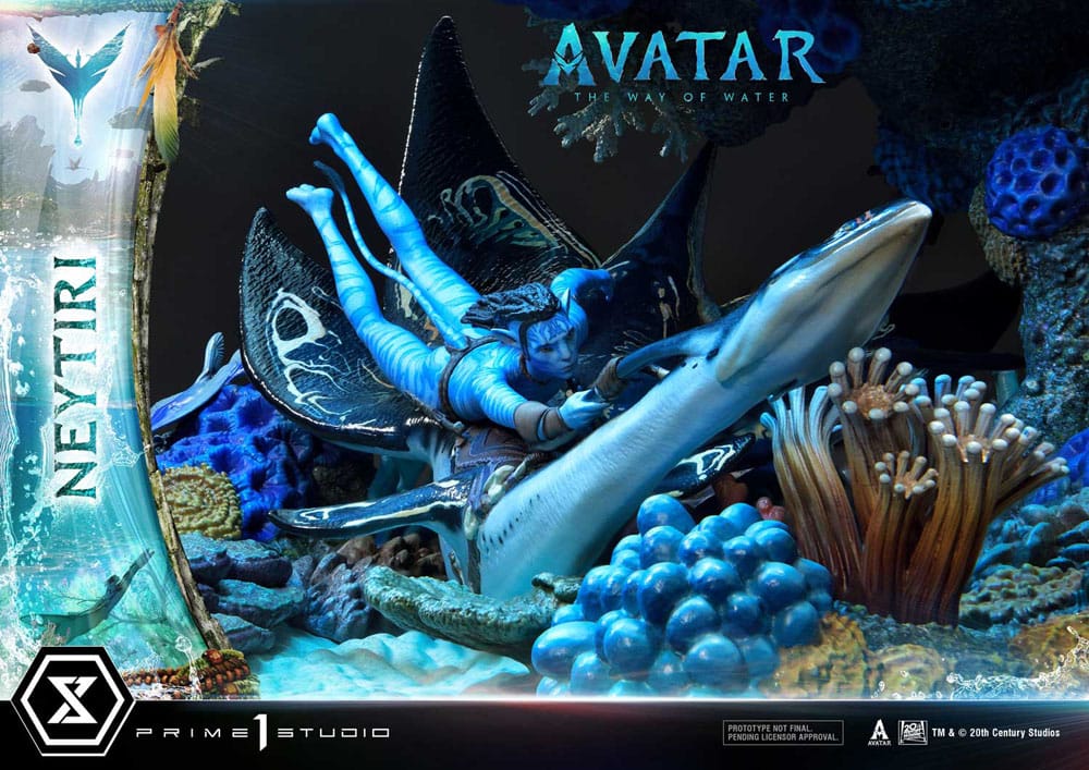 Avatar: The Way of Water Statue Neytiri Bonus Version 77 cm - Severely damaged packaging