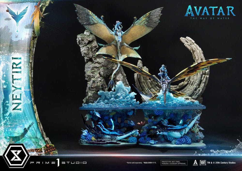 Avatar: The Way of Water Statue Neytiri Bonus Version 77 cm - Severely damaged packaging