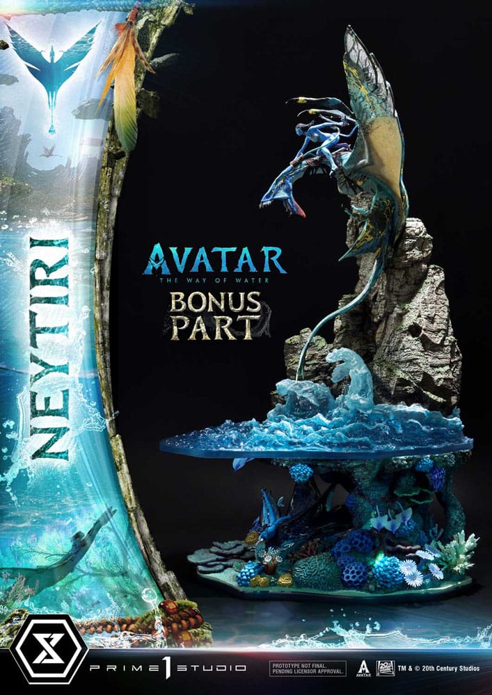 Avatar: The Way of Water Statue Neytiri Bonus Version 77 cm - Severely damaged packaging
