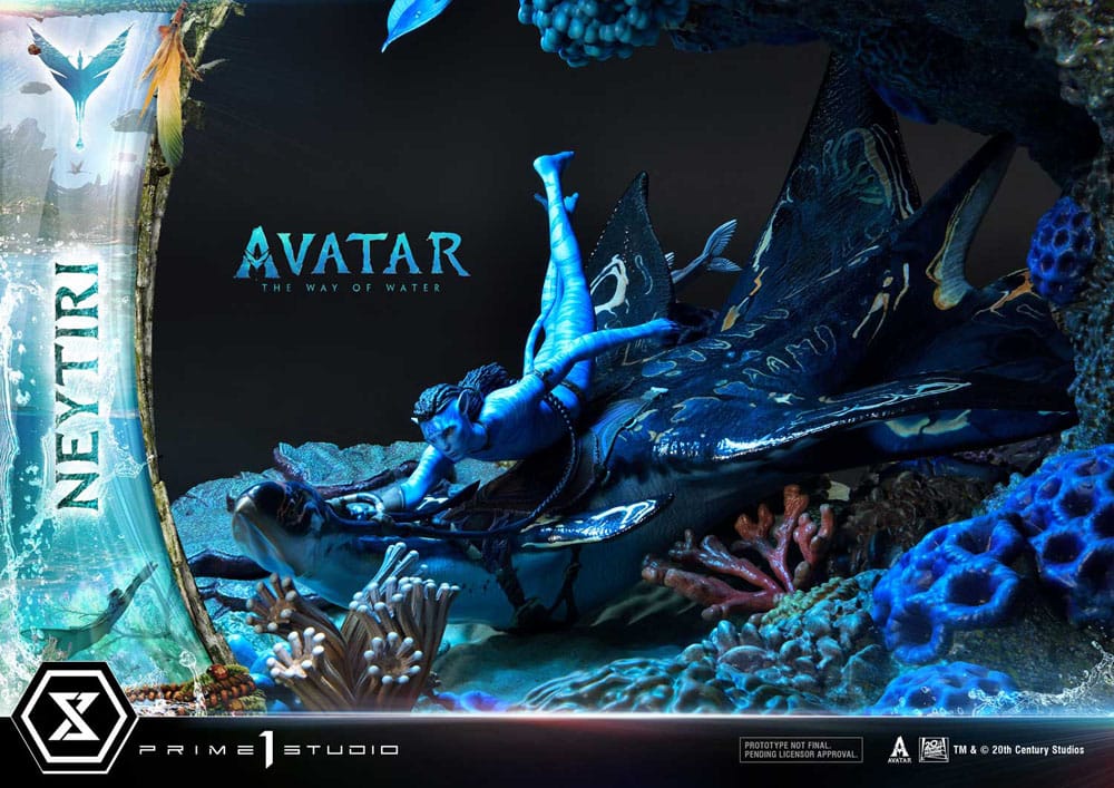 Avatar: The Way of Water Statue Neytiri Bonus Version 77 cm - Severely damaged packaging