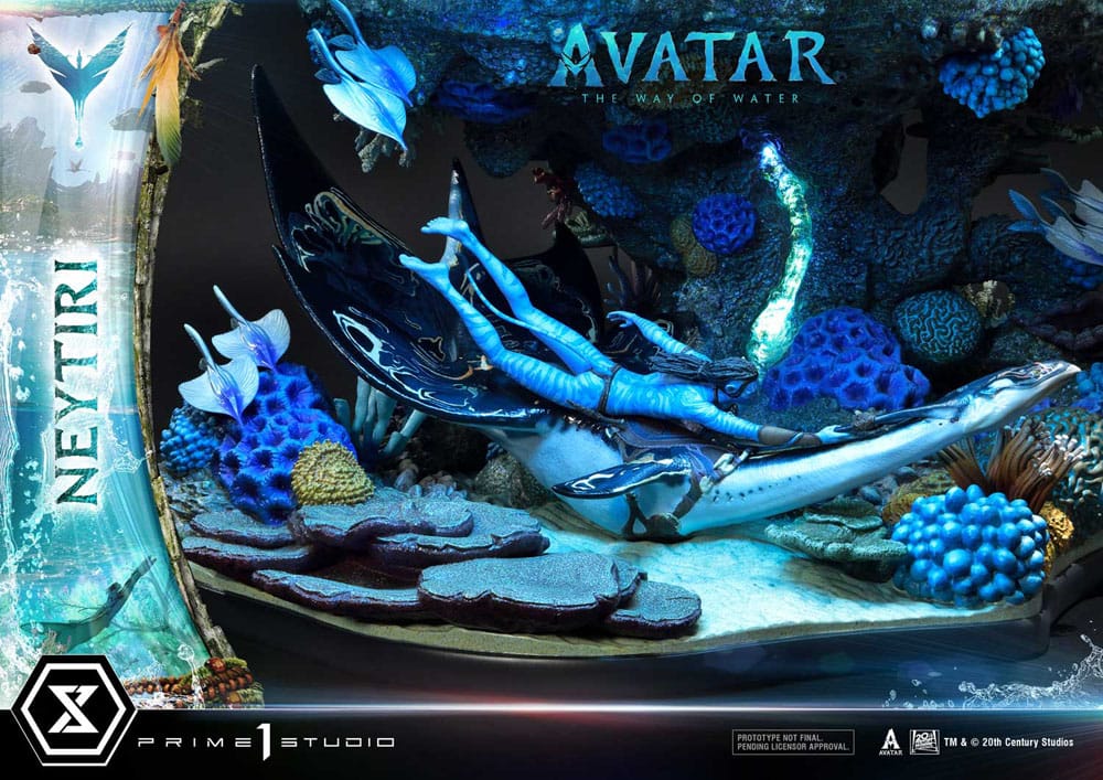Avatar: The Way of Water Statue Neytiri Bonus Version 77 cm - Severely damaged packaging
