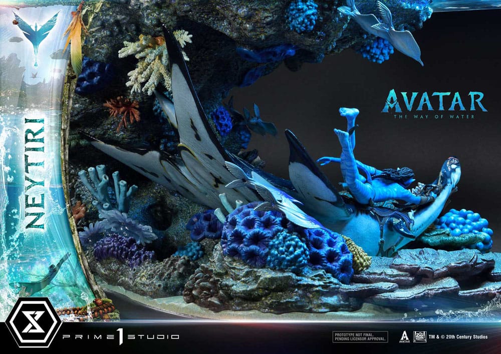 Avatar: The Way of Water Statue Neytiri Bonus Version 77 cm - Severely damaged packaging