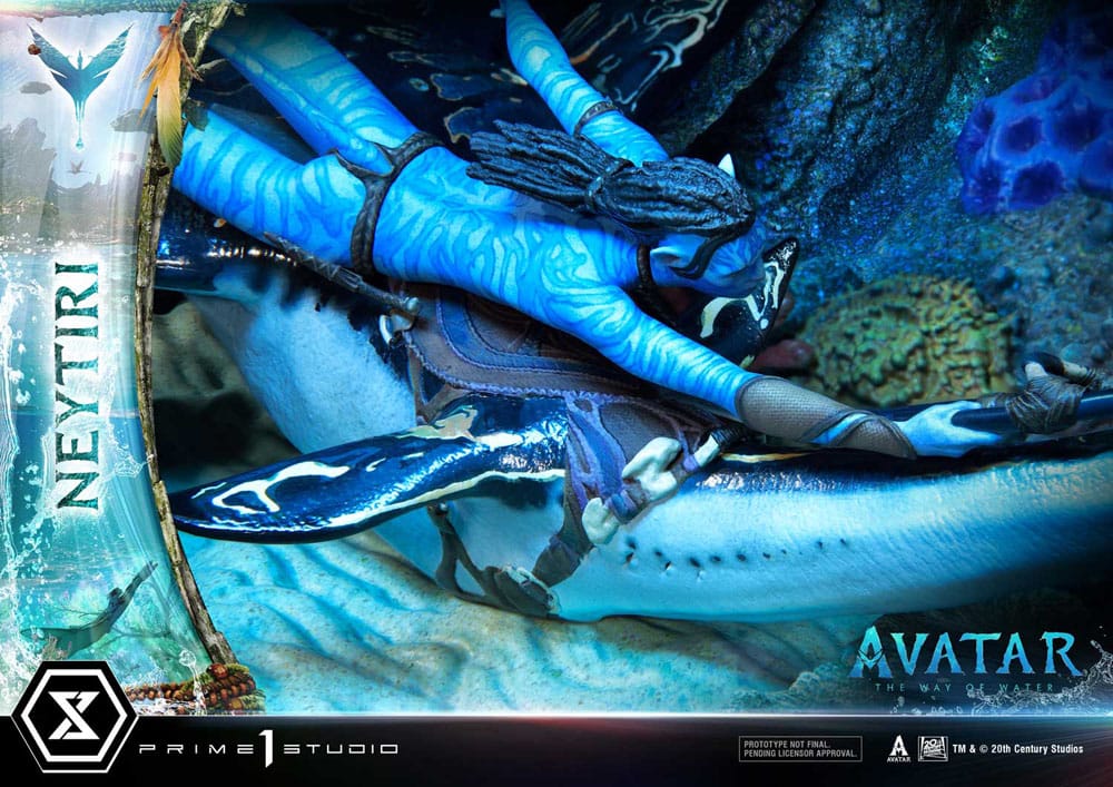 Avatar: The Way of Water Statue Neytiri Bonus Version 77 cm - Severely damaged packaging