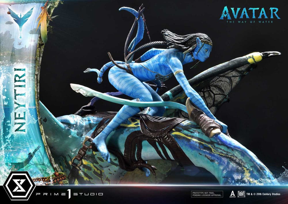 Avatar: The Way of Water Statue Neytiri Bonus Version 77 cm - Severely damaged packaging