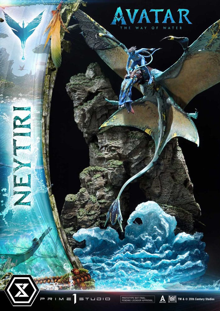 Avatar: The Way of Water Statue Neytiri Bonus Version 77 cm - Severely damaged packaging