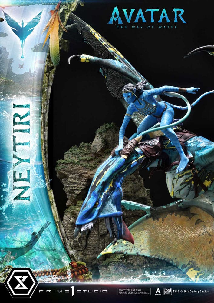 Avatar: The Way of Water Statue Neytiri Bonus Version 77 cm - Severely damaged packaging