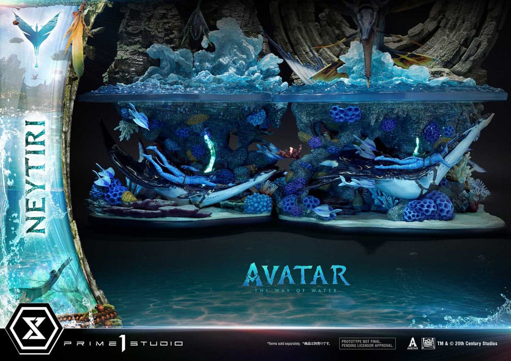 Avatar: The Way of Water Statue Neytiri Bonus Version 77 cm - Severely damaged packaging
