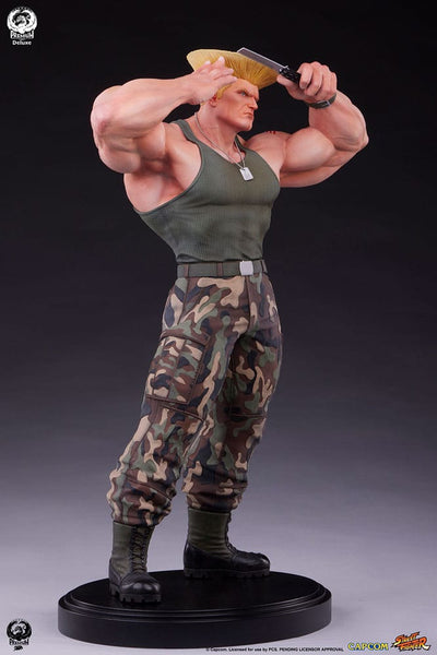 Street Fighter 6 PVC Statue 1/4 Guile Deluxe Edition 50 cm