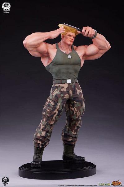 Street Fighter 6 PVC Statue 1/4 Guile Deluxe Edition 50 cm