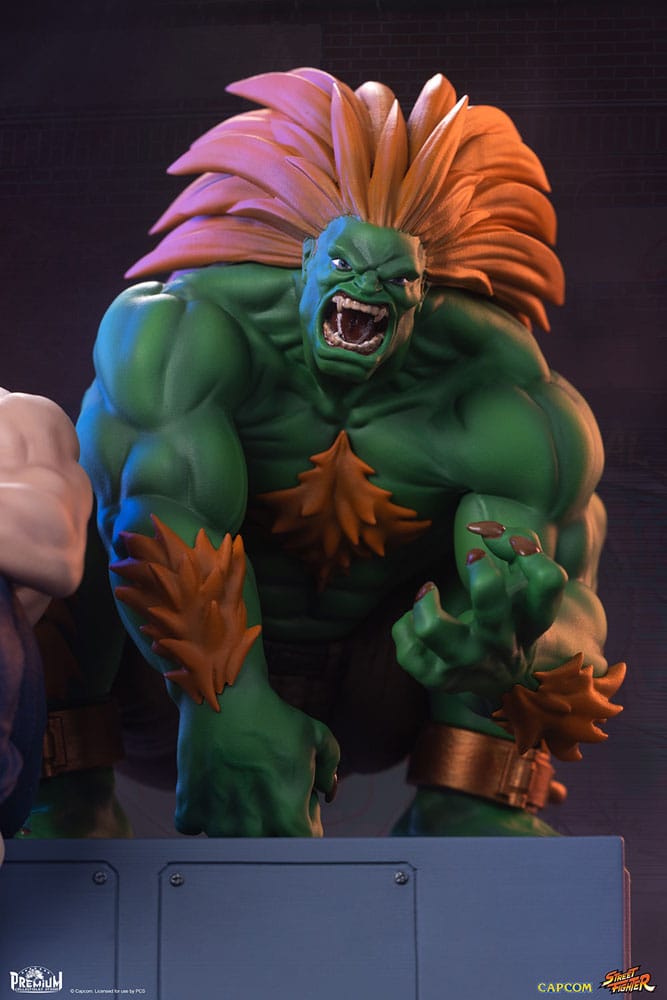 Street Fighter PVC Statues 1/10 Blanka & Fei Long 21 cm