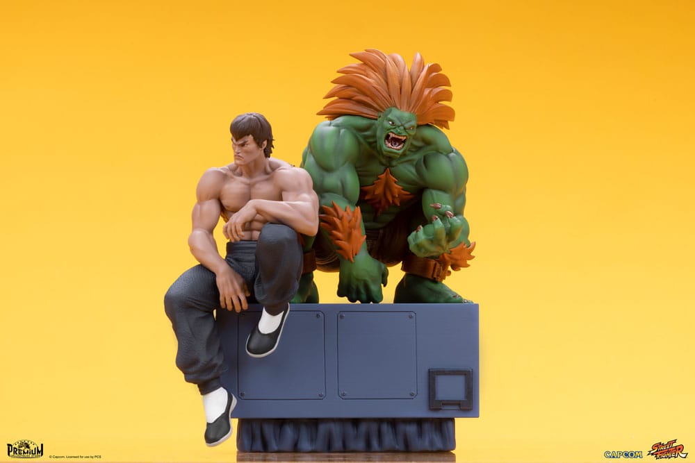 Street Fighter PVC Statues 1/10 Blanka & Fei Long 21 cm