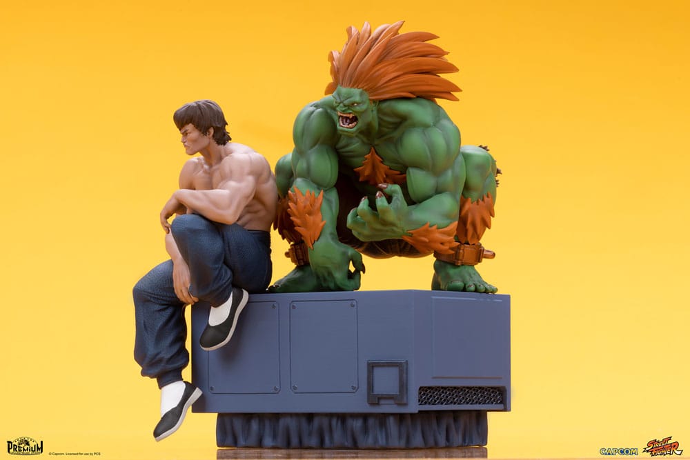 Street Fighter PVC Statues 1/10 Blanka & Fei Long 21 cm