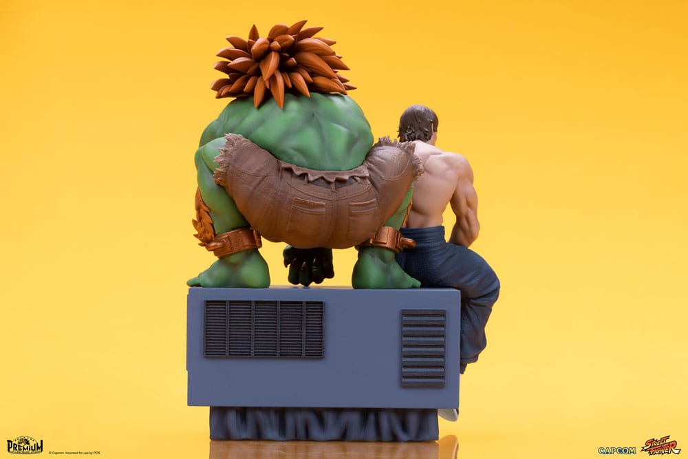 Street Fighter PVC Statues 1/10 Blanka & Fei Long 21 cm