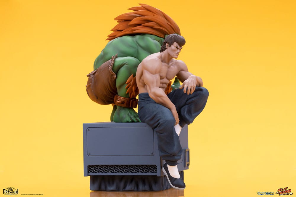 Street Fighter PVC Statues 1/10 Blanka & Fei Long 21 cm