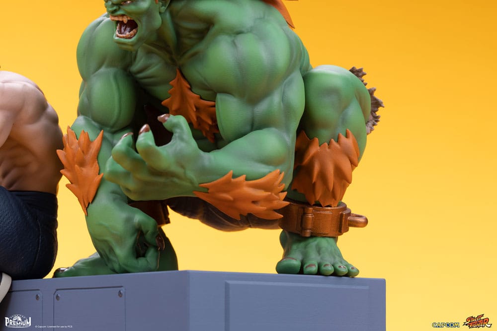 Street Fighter PVC Statues 1/10 Blanka & Fei Long 21 cm