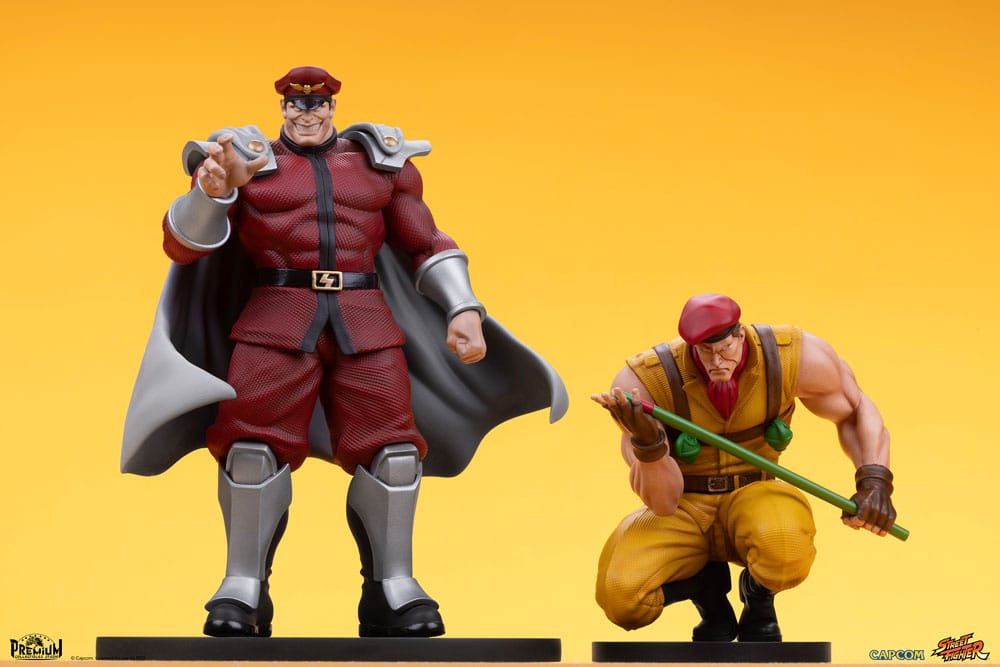 Street Fighter PVC Statues 1/10 M. Bison & Rolento 21 cm