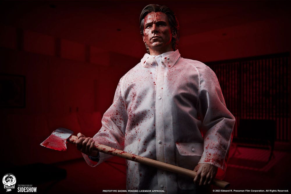 American Psycho Statue 1/4 Patrick Bateman Bloody Version 57 cm