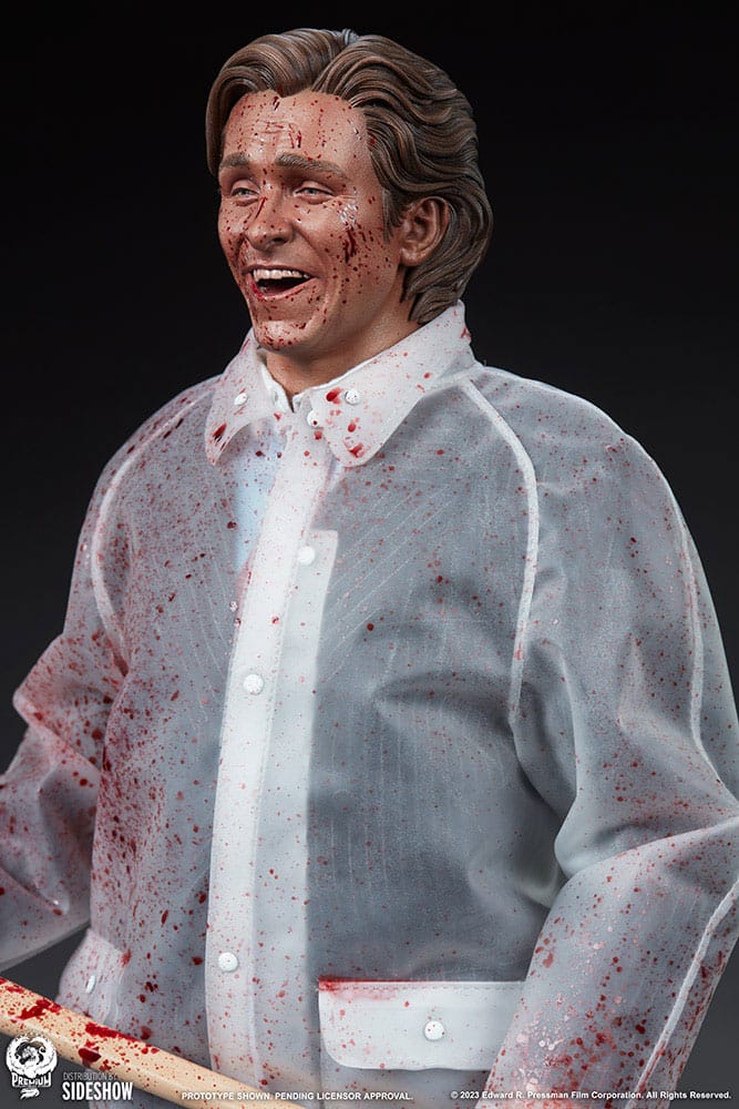 American Psycho Statue 1/4 Patrick Bateman Bloody Version 57 cm