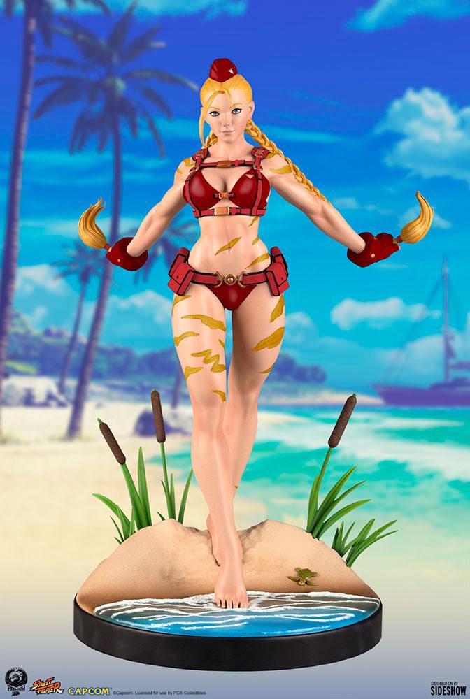 Street Fighter Statue 1/4 Cammy: Red Variant 44 cm