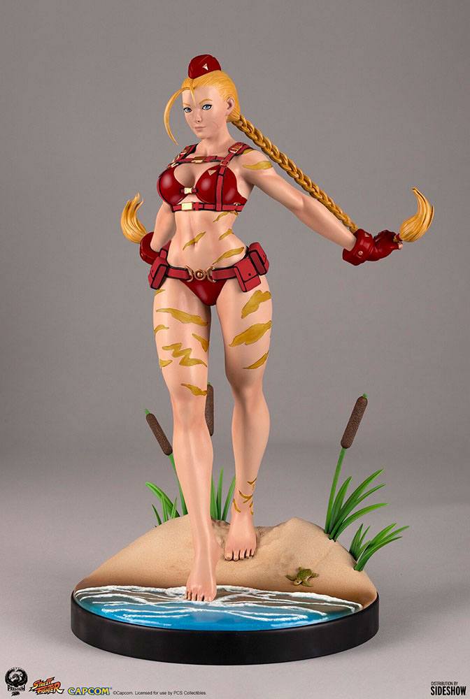 Street Fighter Statue 1/4 Cammy: Red Variant 44 cm