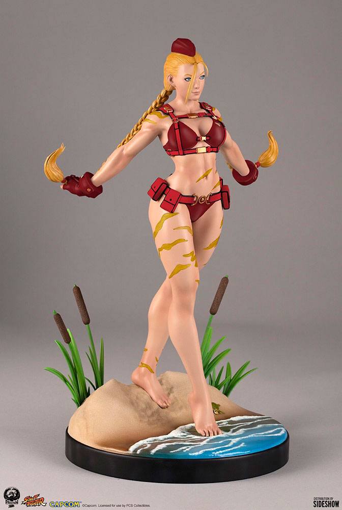 Street Fighter Statue 1/4 Cammy: Red Variant 44 cm