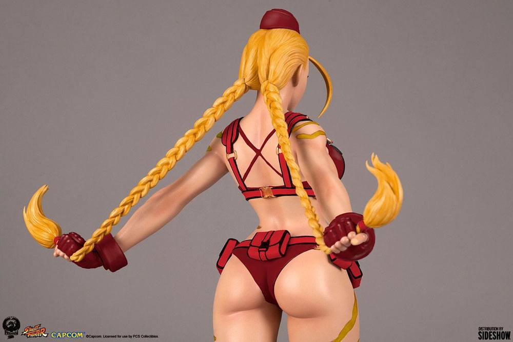 Street Fighter Statue 1/4 Cammy: Red Variant 44 cm