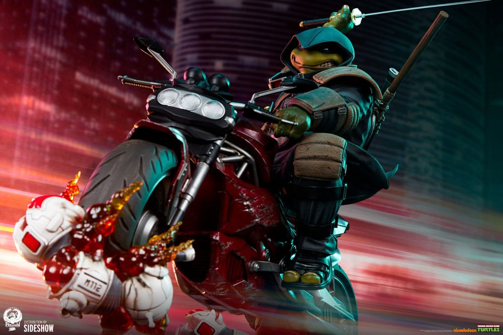 Teenage Mutant Ninja Turtles Statue 1/4 The Last Ronin On Bike 53 cm