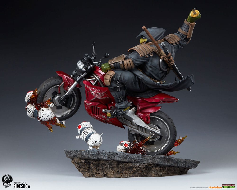 Teenage Mutant Ninja Turtles Statue 1/4 The Last Ronin On Bike 53 cm