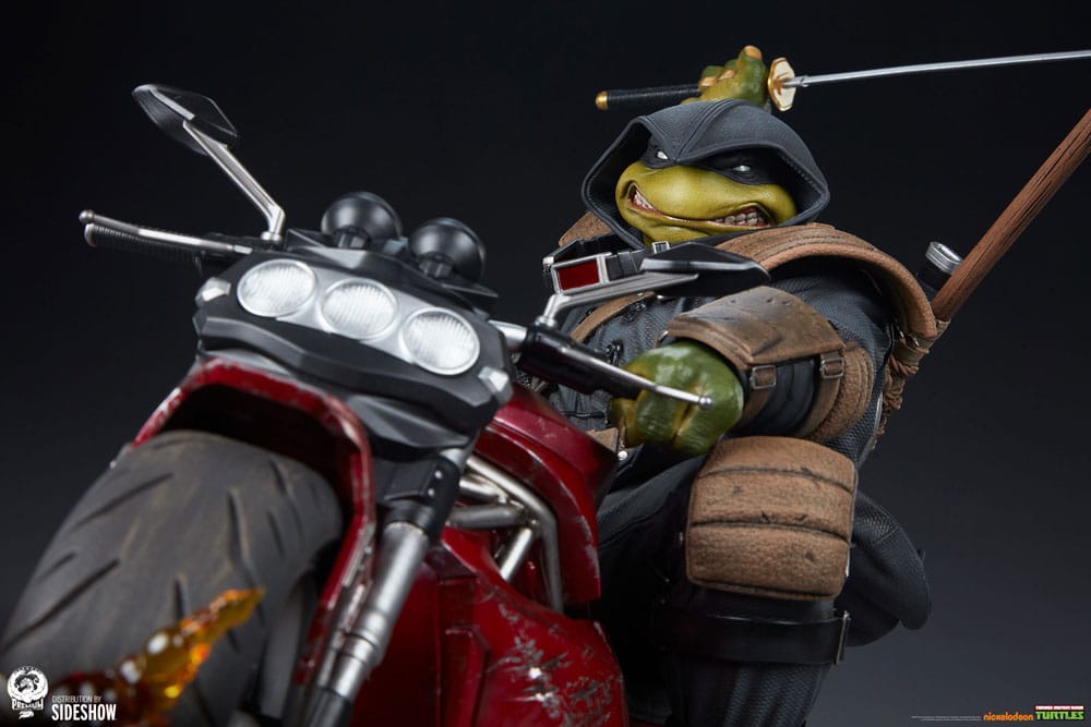 Teenage Mutant Ninja Turtles Statue 1/4 The Last Ronin On Bike 53 cm