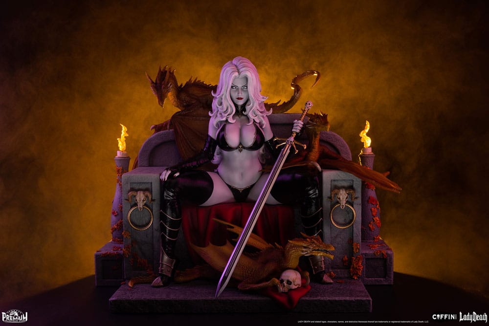 Lady Death Statue 1/4 36 cm