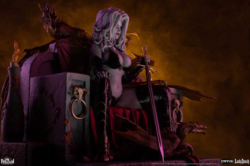 Lady Death Statue 1/4 36 cm