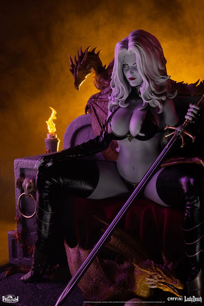 Lady Death Statue 1/4 36 cm