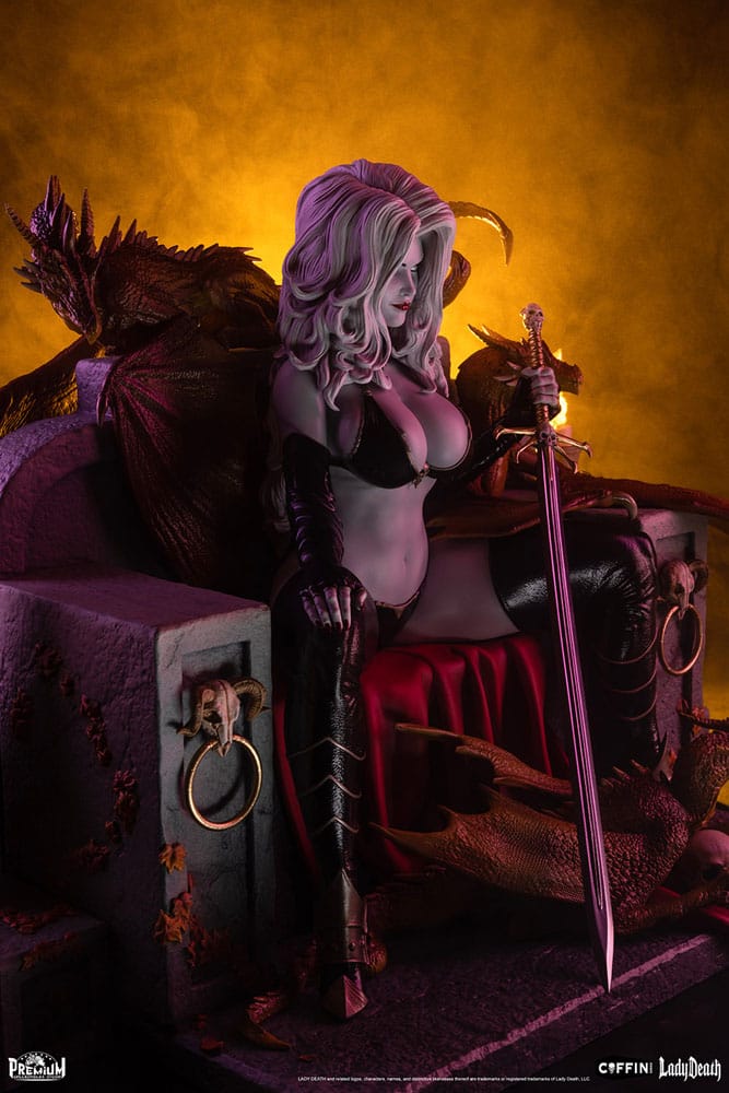 Lady Death Statue 1/4 36 cm