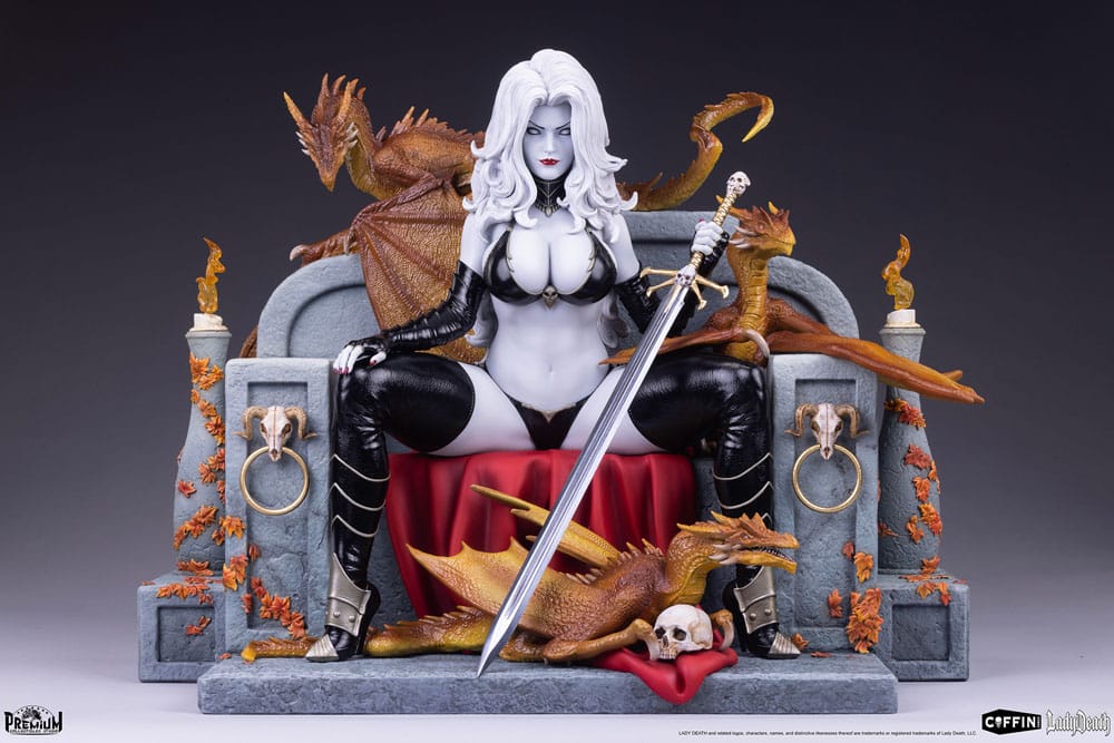 Lady Death Statue 1/4 36 cm